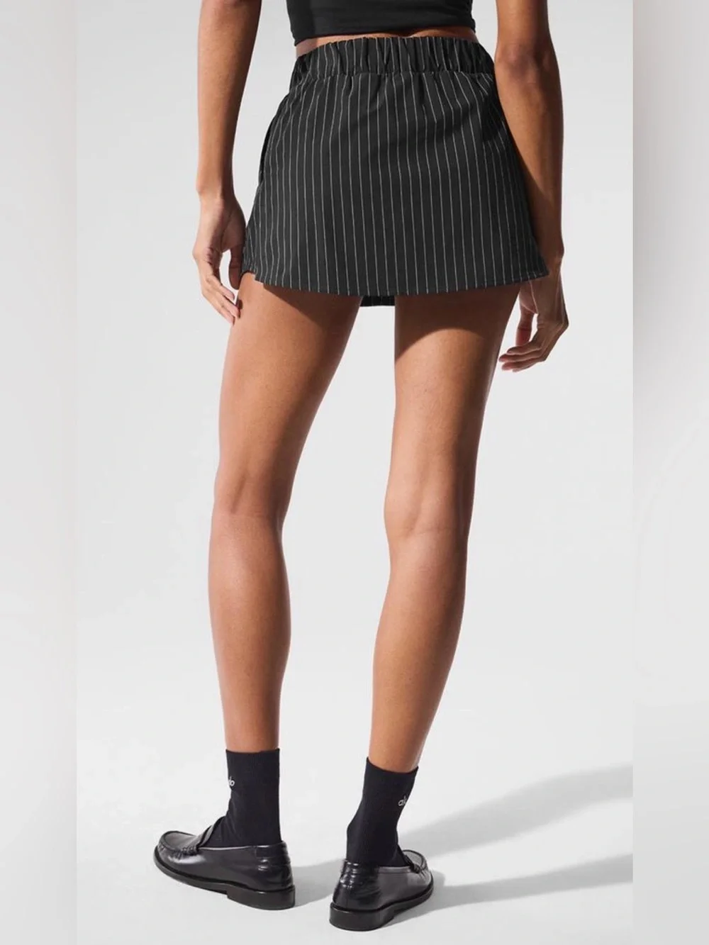 ALO Yoga Pinstripe Daylight Skort